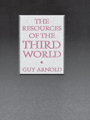 cover image of The Resources of the Third World
